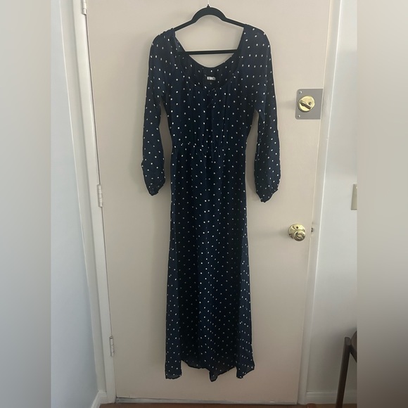 Reformation Dresses & Skirts - REFORMATION Polka Dot Print Long Dress